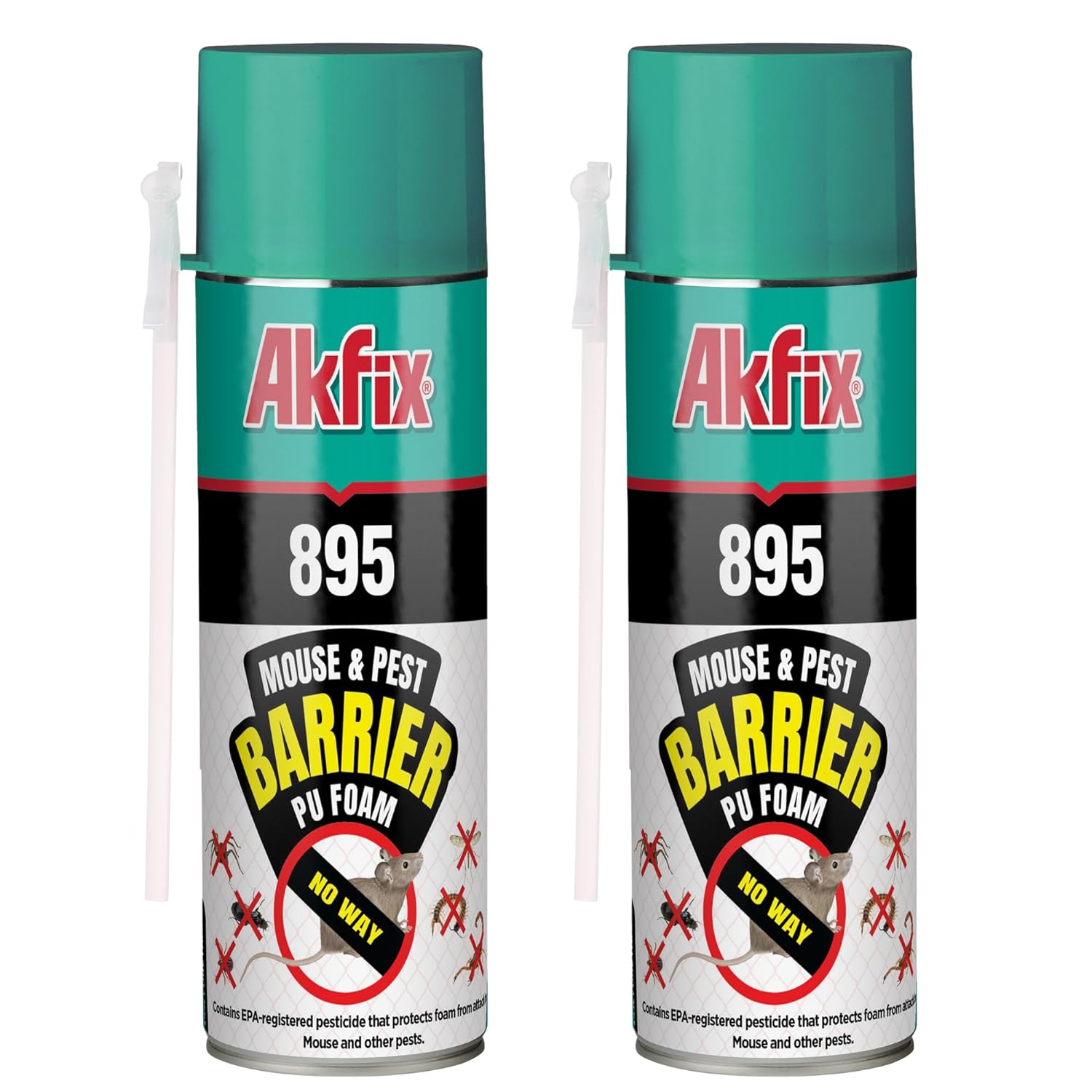 Akfix 895 Mouse & Pest Barrier Pu Foam 12 oz