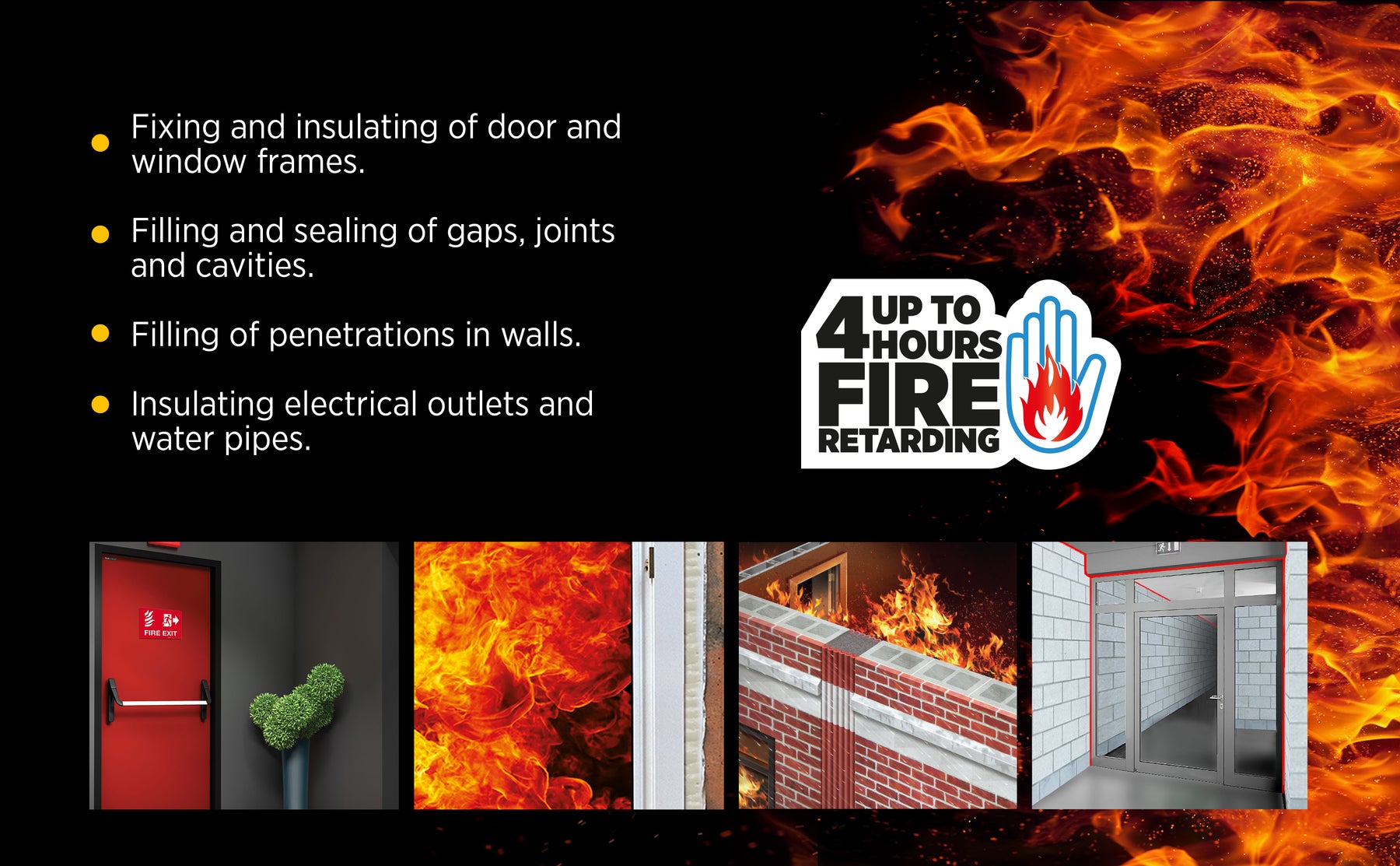 Akfix 840 Fire Block Spray Foam 12 oz