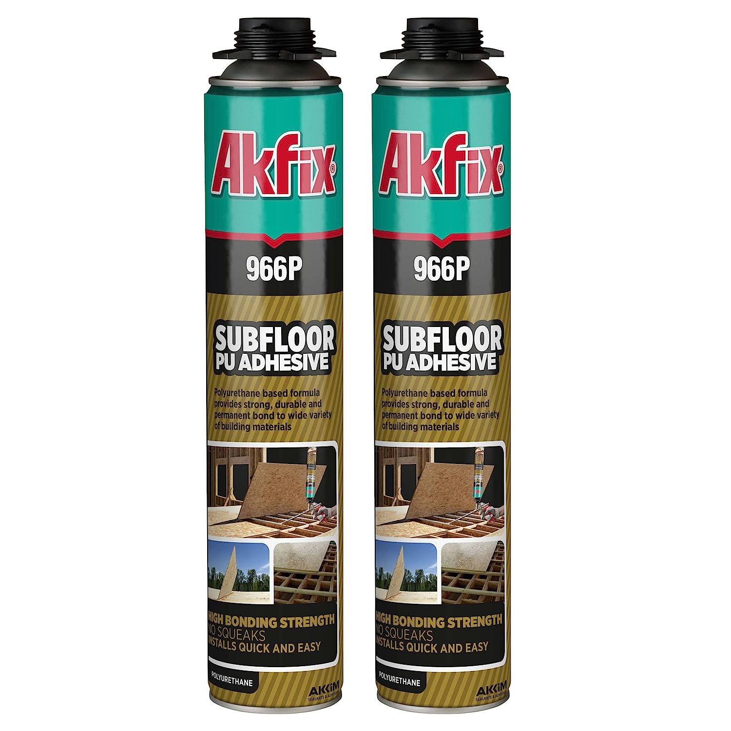 Akfix 966P Subfloor Pu Adhesive 30 oz