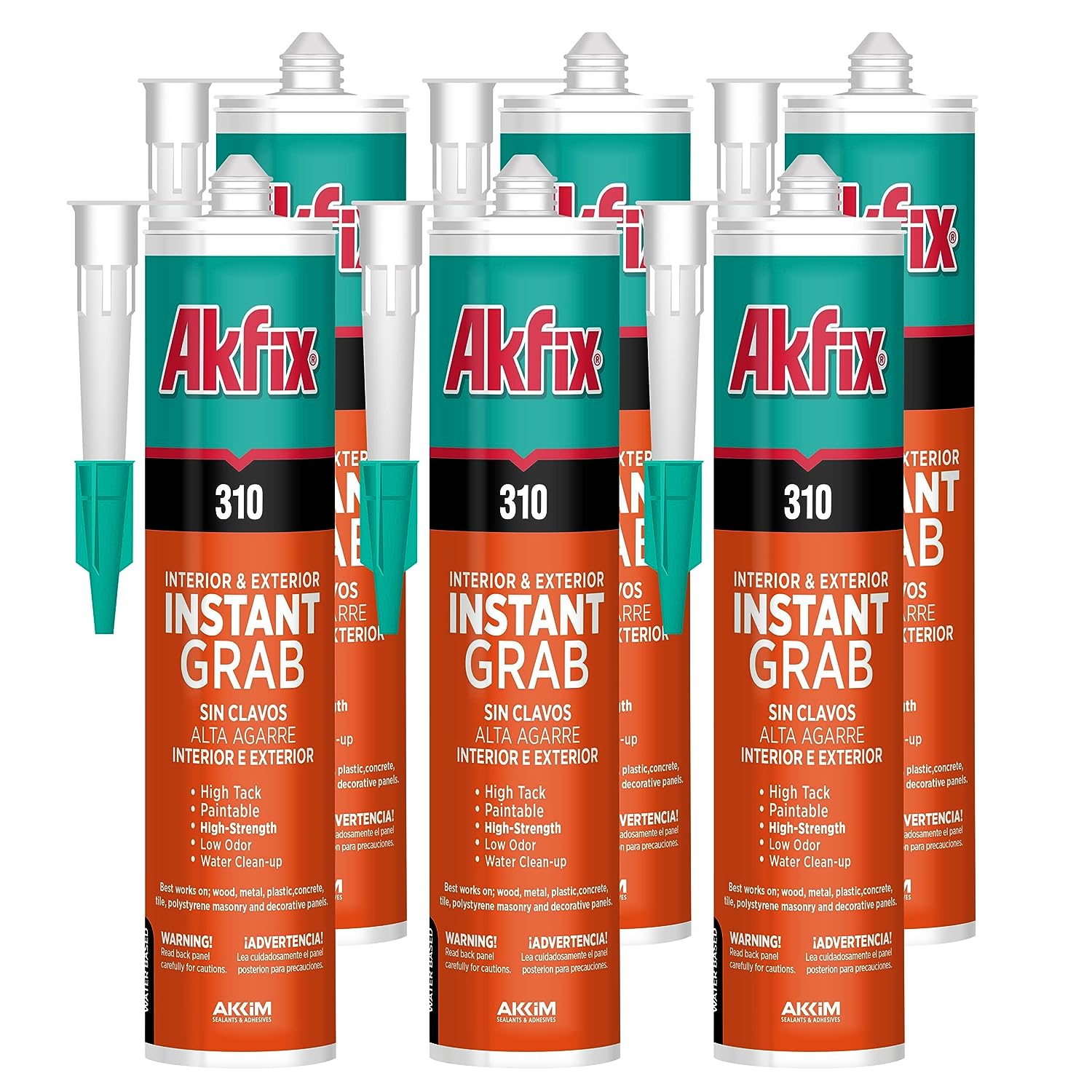 Akfix 310 Instant Grab Adhesivo 10.5 Oz/310Ml