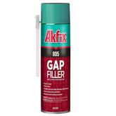 Akfix 805 Gap Filler Foam - Polyurethane Straw Foam, 12oz /25 oz