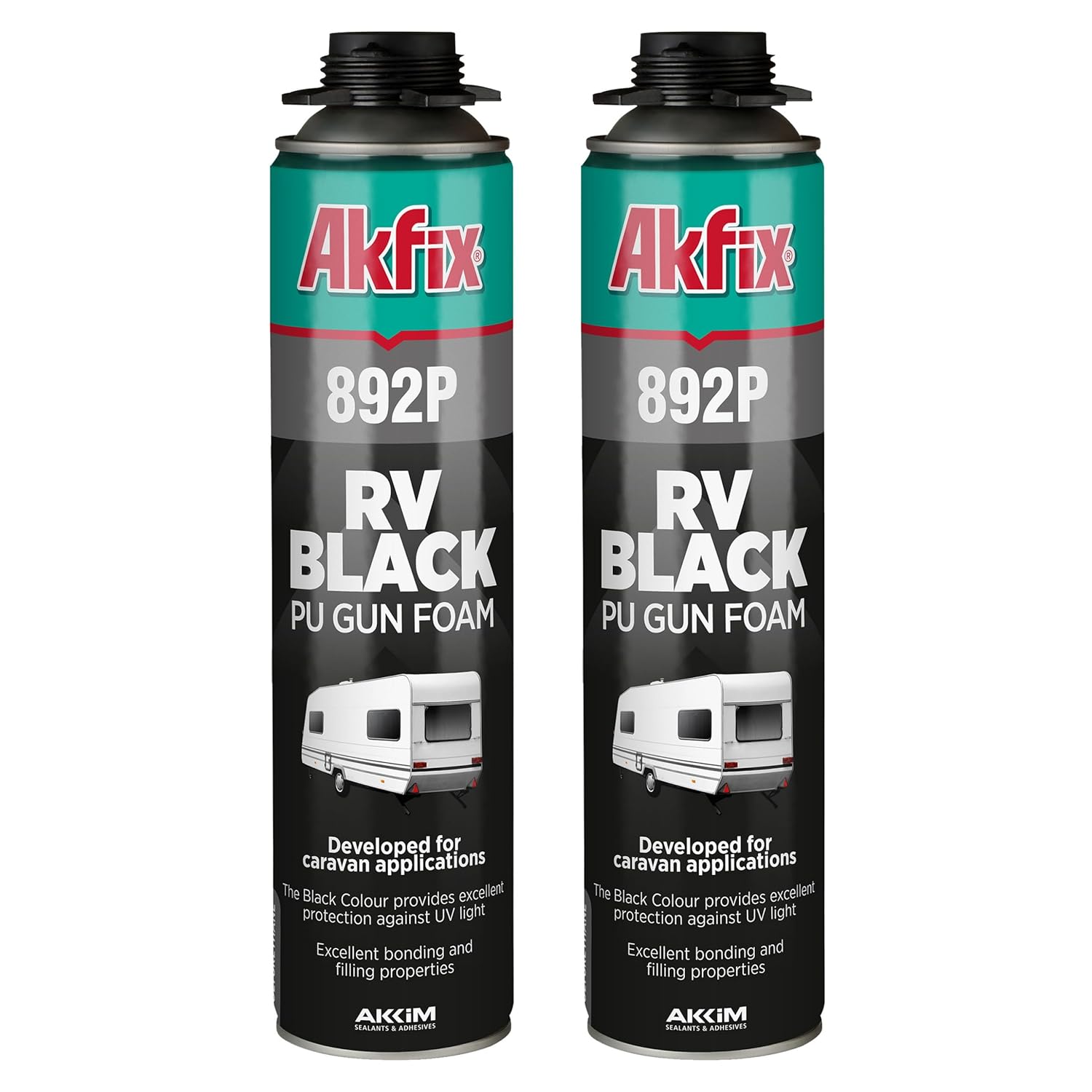 Akfix 892 Black Foam Sealant & Adhesive