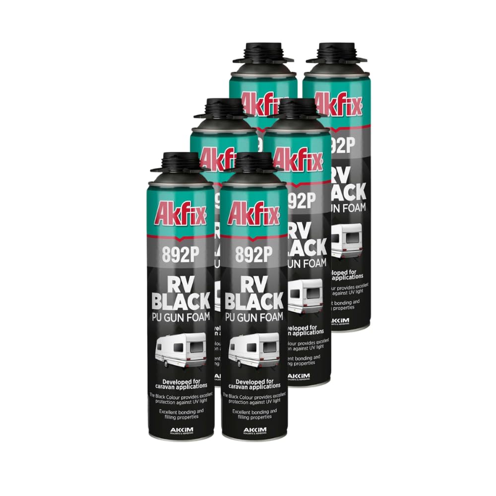 Akfix 892 Black Foam Sealant & Adhesive