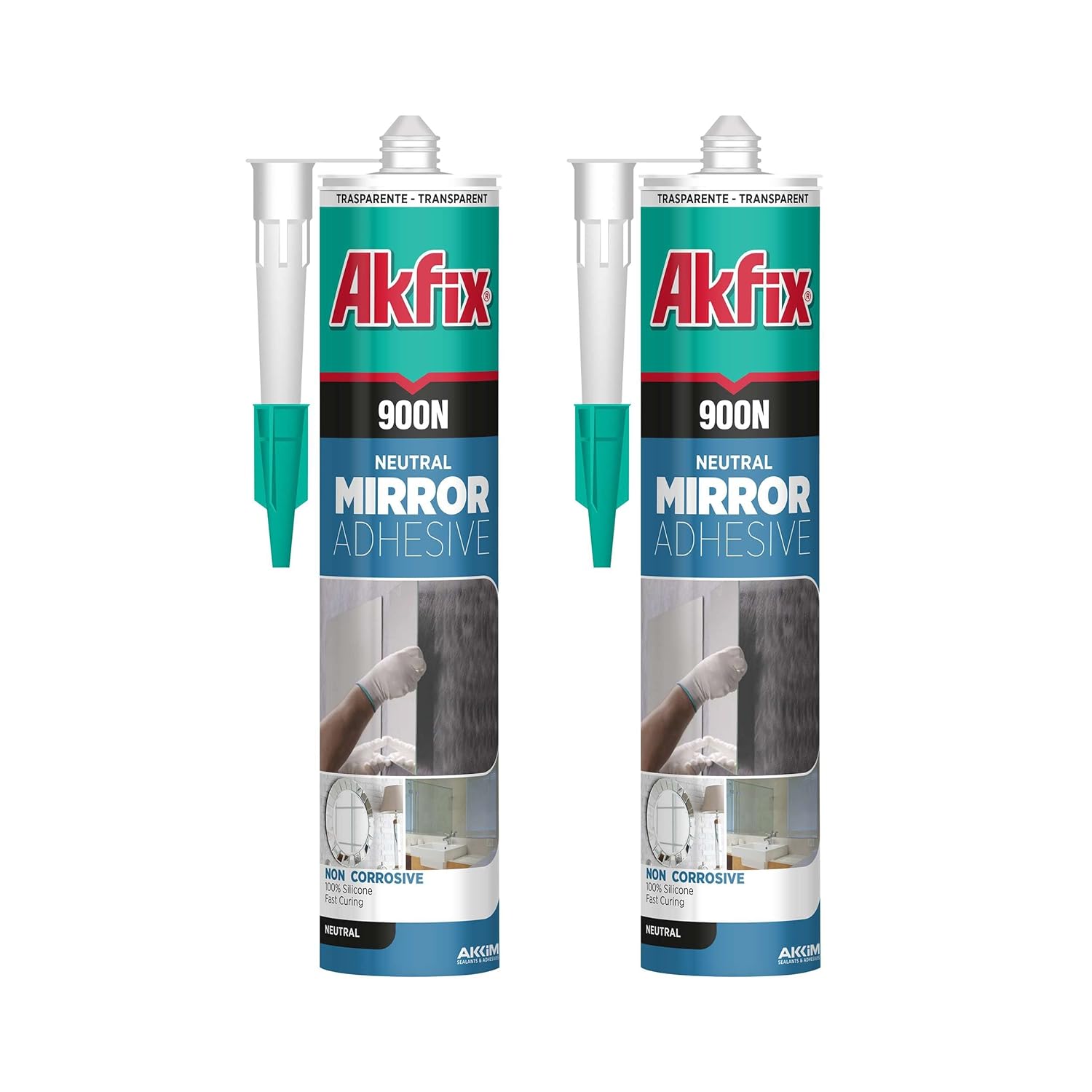 Akfix 900N Neutral Mirror Adhesive 10.5 fl oz