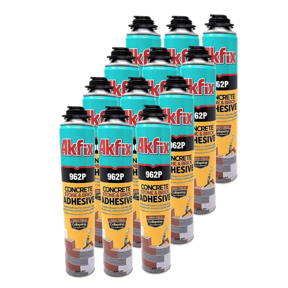 Akfix 962P Concrete Stone & Brick Pu Adhesive 24 oz