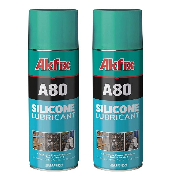 Akfix A80 Lubricante de Silicona 13.6 Oz/400Ml