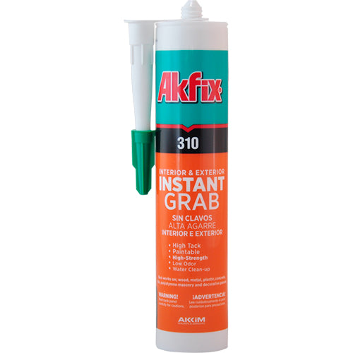 Akfix 310 Instant Grab Adhesivo 10.5 Oz/310Ml