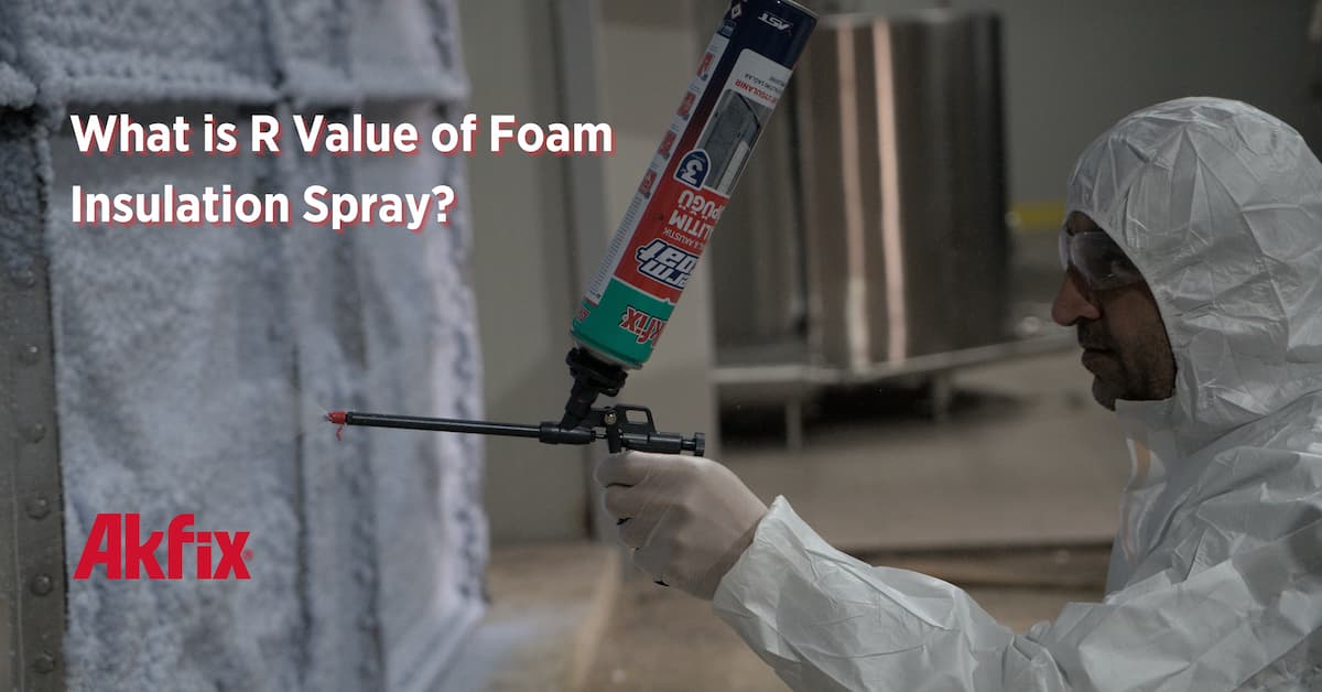 What is R Value of Foam Insulation Spray Banner