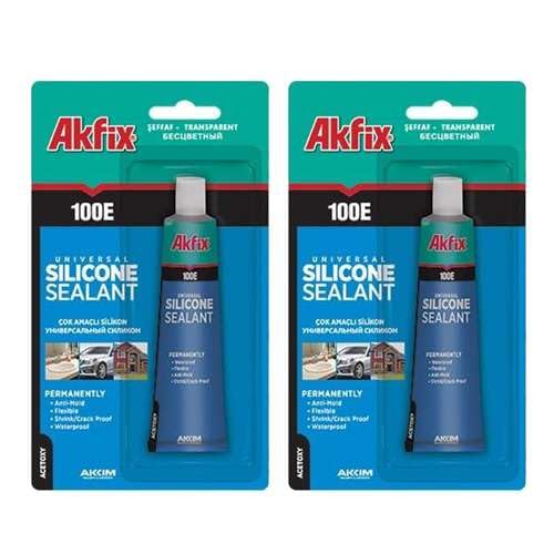 Akfix 100E Silicona Universal 9.5 Oz/280Ml