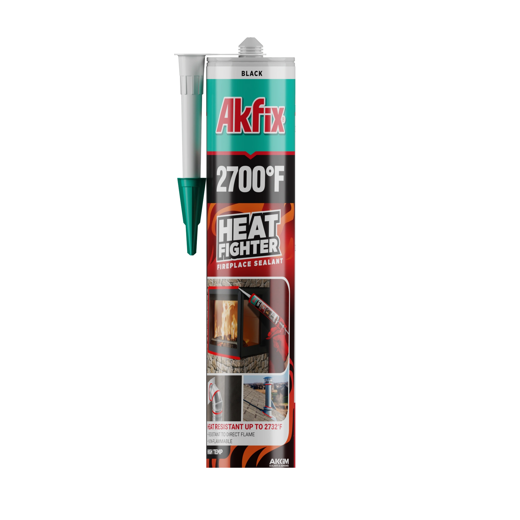 Akfix 2700 Heat Fighter Fireplace Sealant