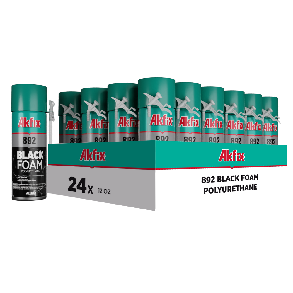 Akfix 892 Black Foam Sealant & Adhesive