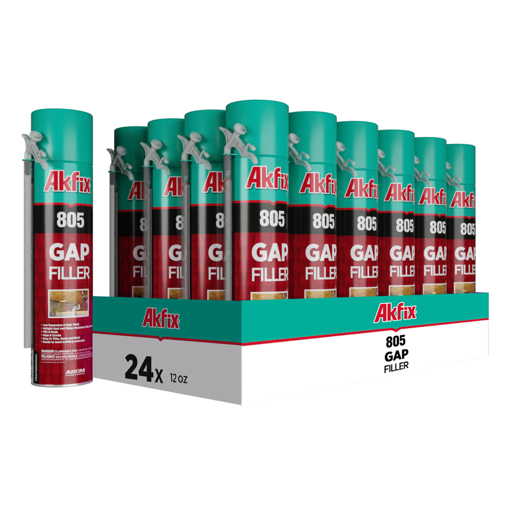 Akfix 805 GAP Relleno / Espuma PU 28.7 Oz/750 Ml