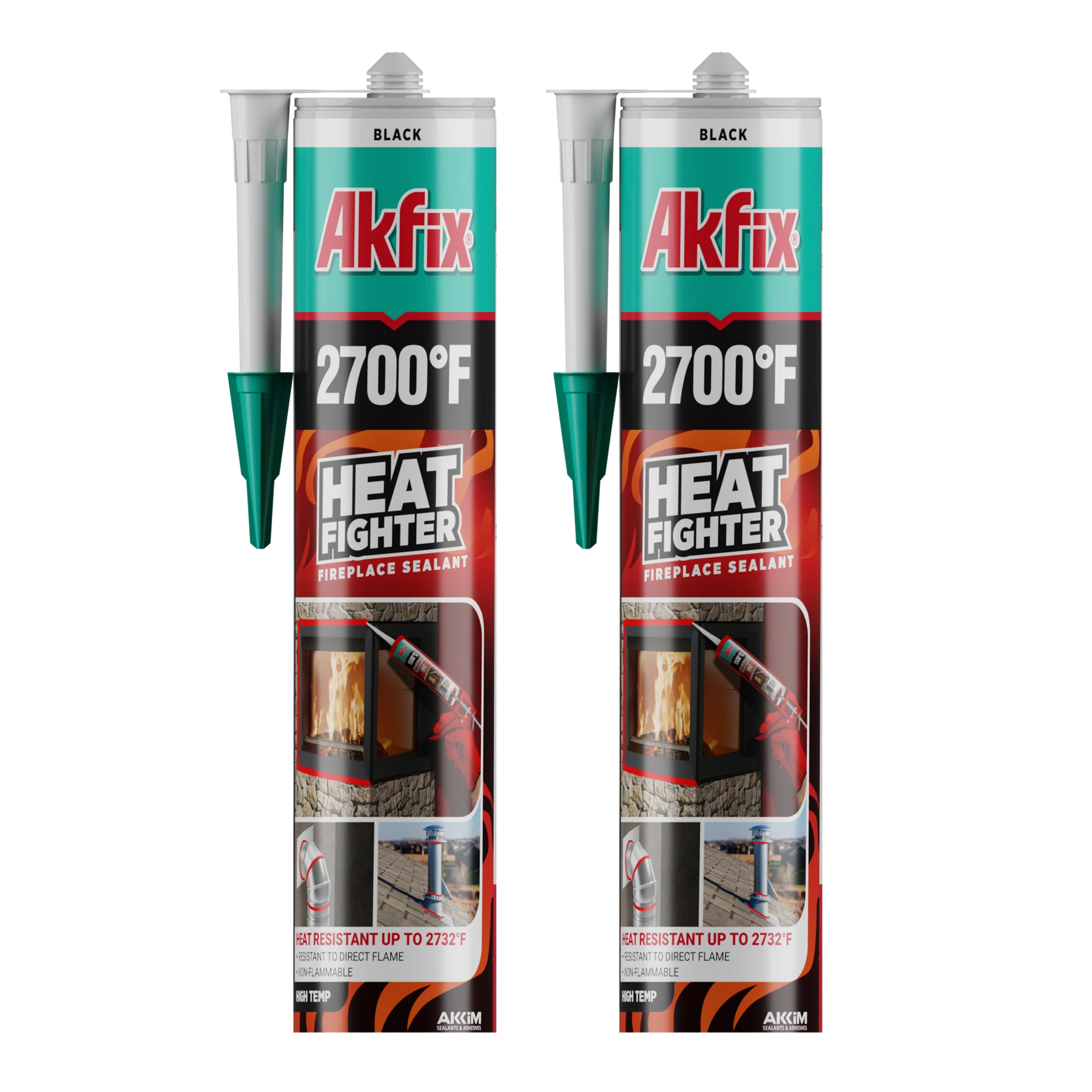 Akfix 2700 Heat Fighter Fireplace Sealant