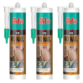 Akfix 510 Adhesivo para la construcción sin clavos 10.5 oz/310 ml