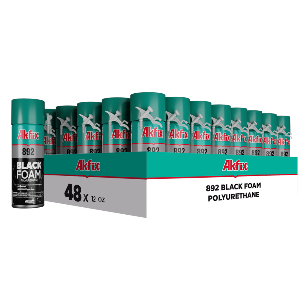 Akfix 892 Black Foam Sealant & Adhesive
