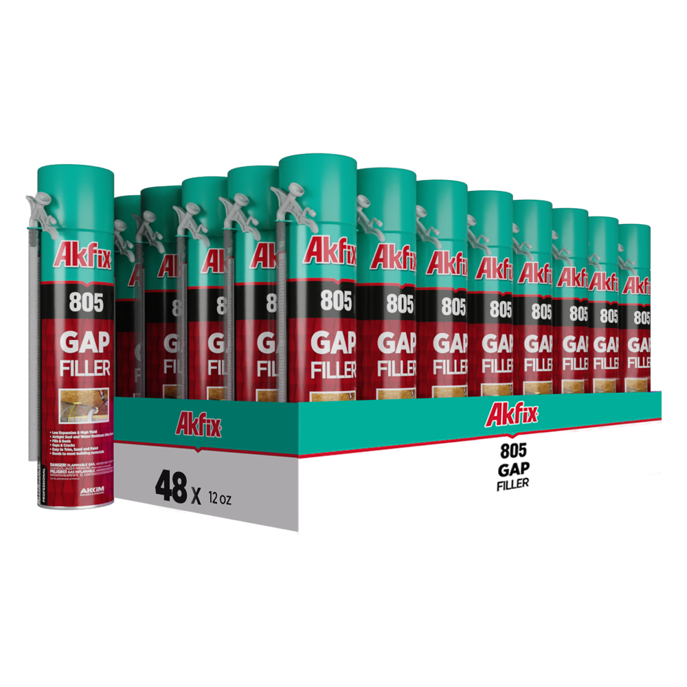 Akfix 805 GAP Relleno / Espuma PU 28.7 Oz/750 Ml