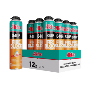 Akfix 840P B2 Fire Rated PU Gun Foam 25.3 oz