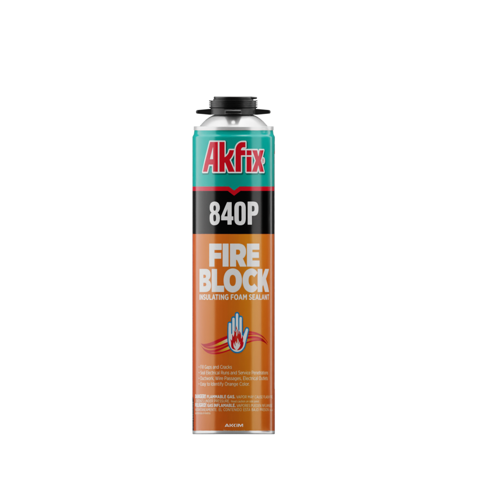 Akfix 840P B2 Fire Rated PU Gun Foam 25.3 oz