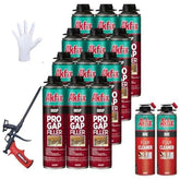 Akfix 805P Pro Gap Filler Gun Foam, Polyurethane Foam, 24oz.
