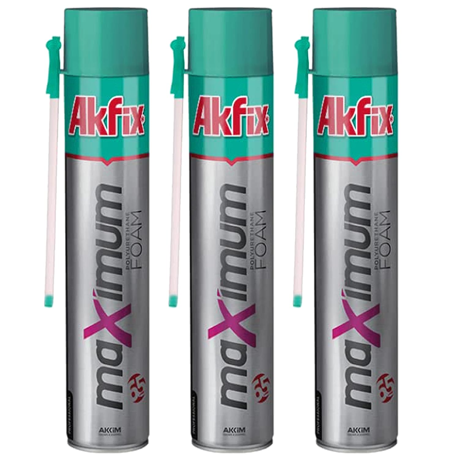 Akfix Maximum Pu Foam 33.8 Oz/850Ml (B1000)-Winter