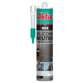 Akfix 905N Neutral 100% Pro Silicone Sealant (Building & Construction) 10.5 Oz/310Ml