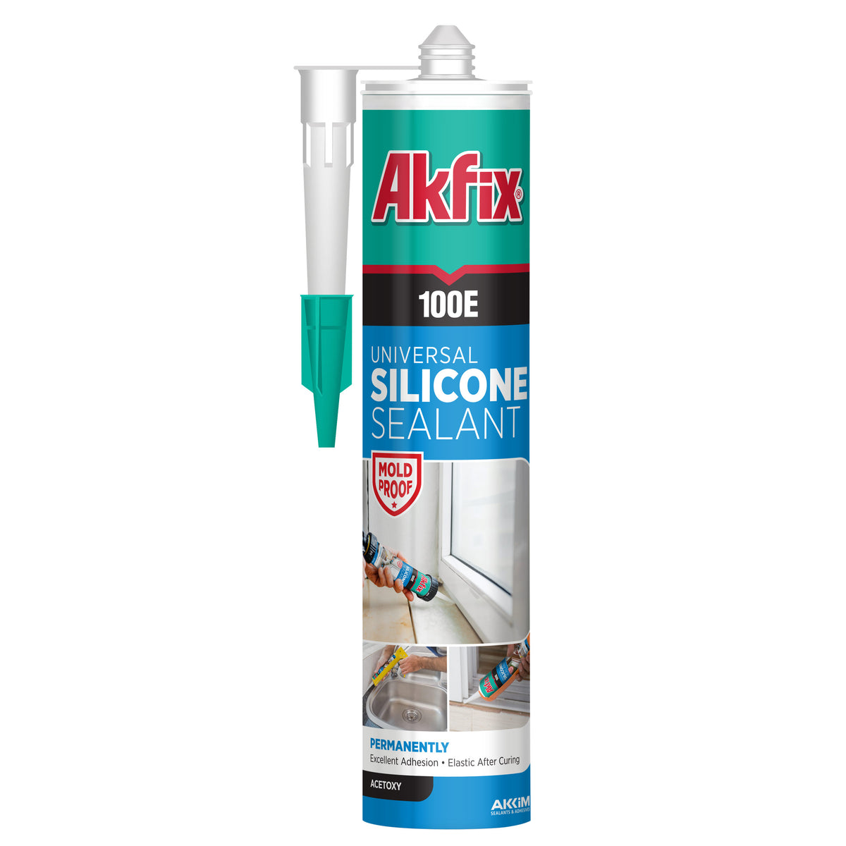 Akfix 100E Universal Silicone 10.1 fl oz