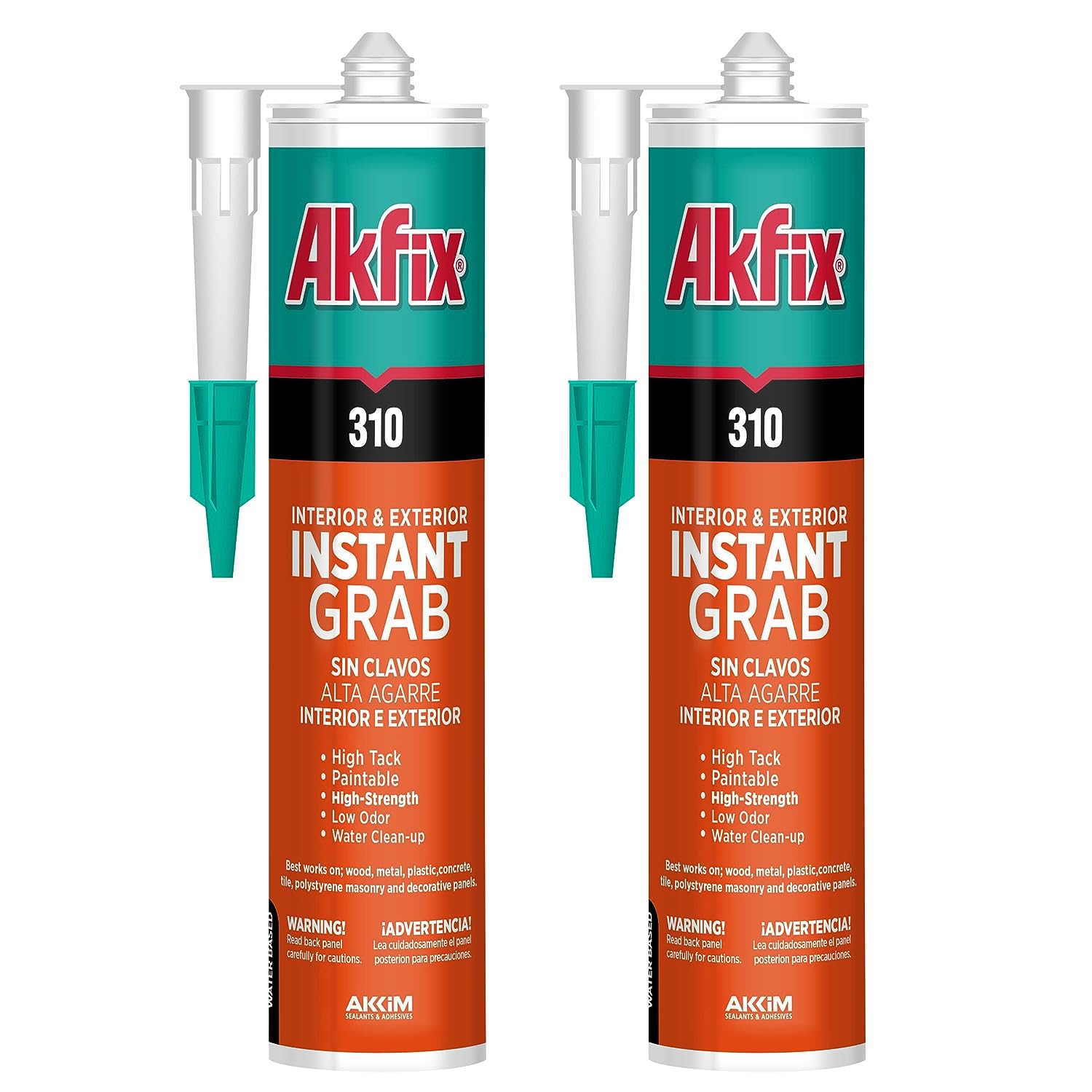 Akfix 310 Instant Grab Adhesivo 10.5 Oz/310Ml