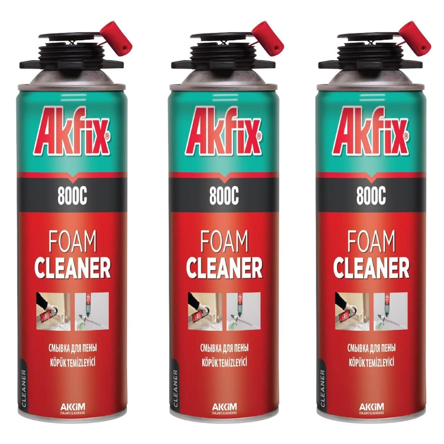 Akfix 805 Gap Filler / PU Foam 28.7 Oz/750 ml - Akfixstore 1 Pack