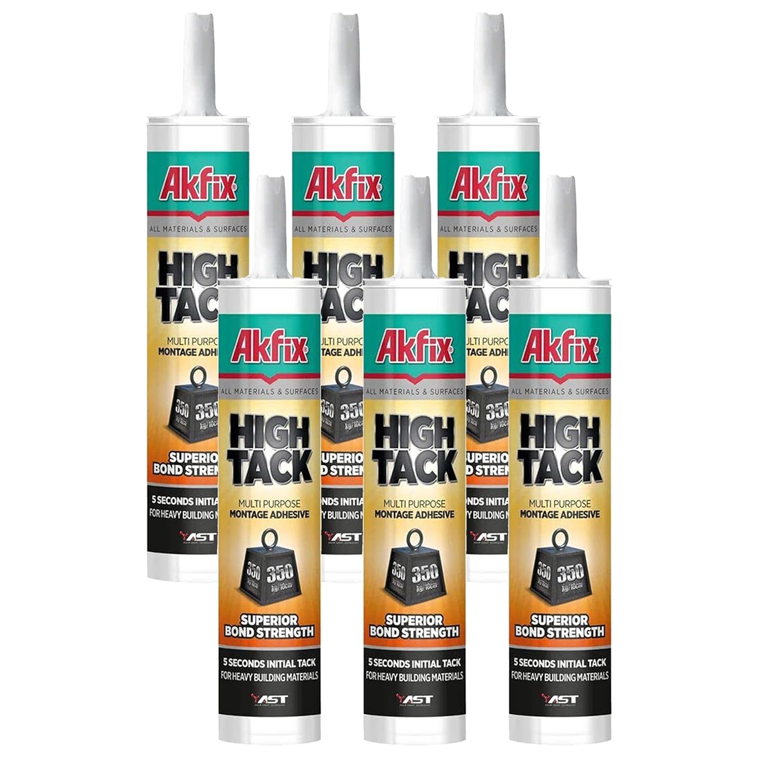 Akfix High Tack Adhesive  10.5 Oz/310Ml - White