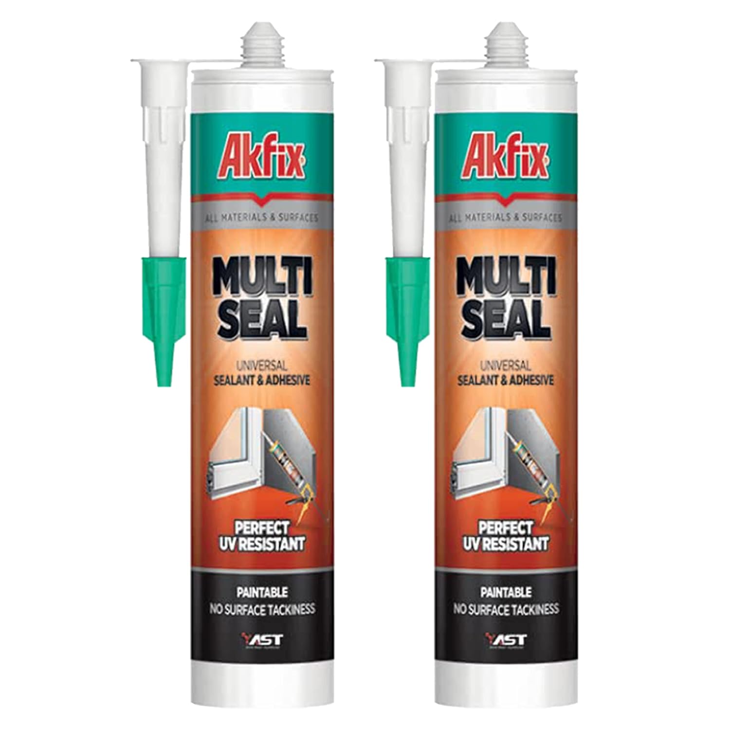 Akfix Multiseal Sealant White - 9.8 OZ/290Ml