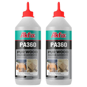 Akfix PA360 PUR Pegamento para Madera (Adhesivo Marino) 19.8 Oz/ 560Gr