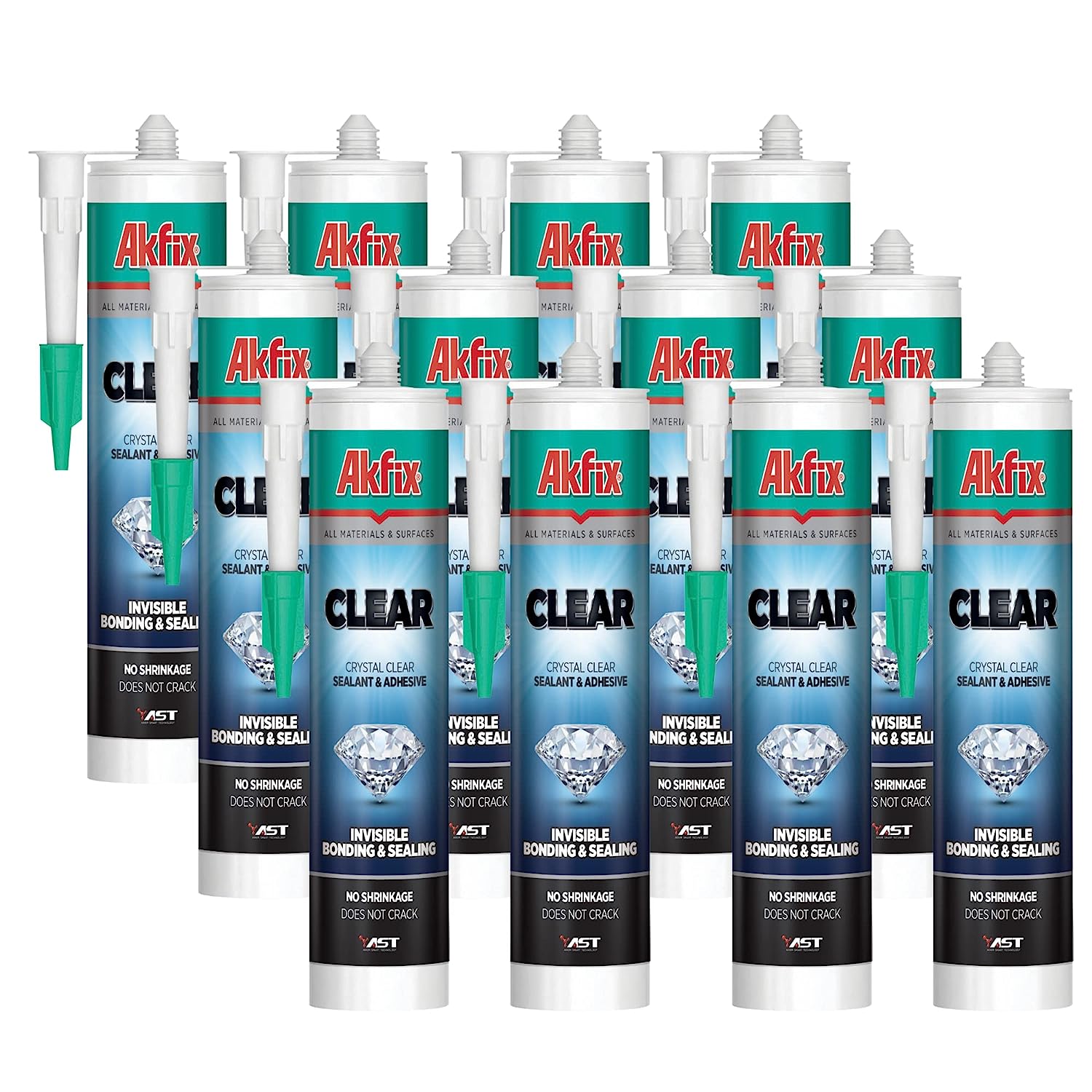 Akfix AC603 Clear Elastic Sealant & Adhesive