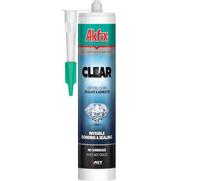 Akfix 610 Pu No Nail Pro Adhesivo Clear-10.5 Oz/310Ml