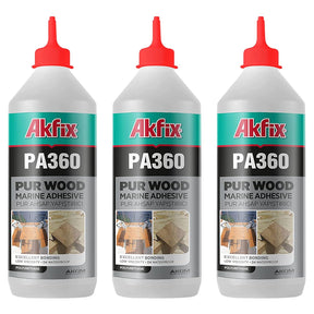 Akfix PA360 PUR Pegamento para Madera (Adhesivo Marino) 19.8 Oz/ 560Gr