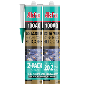 Akfix 100AQ Acuario Silicona 9.5 Oz/280Ml