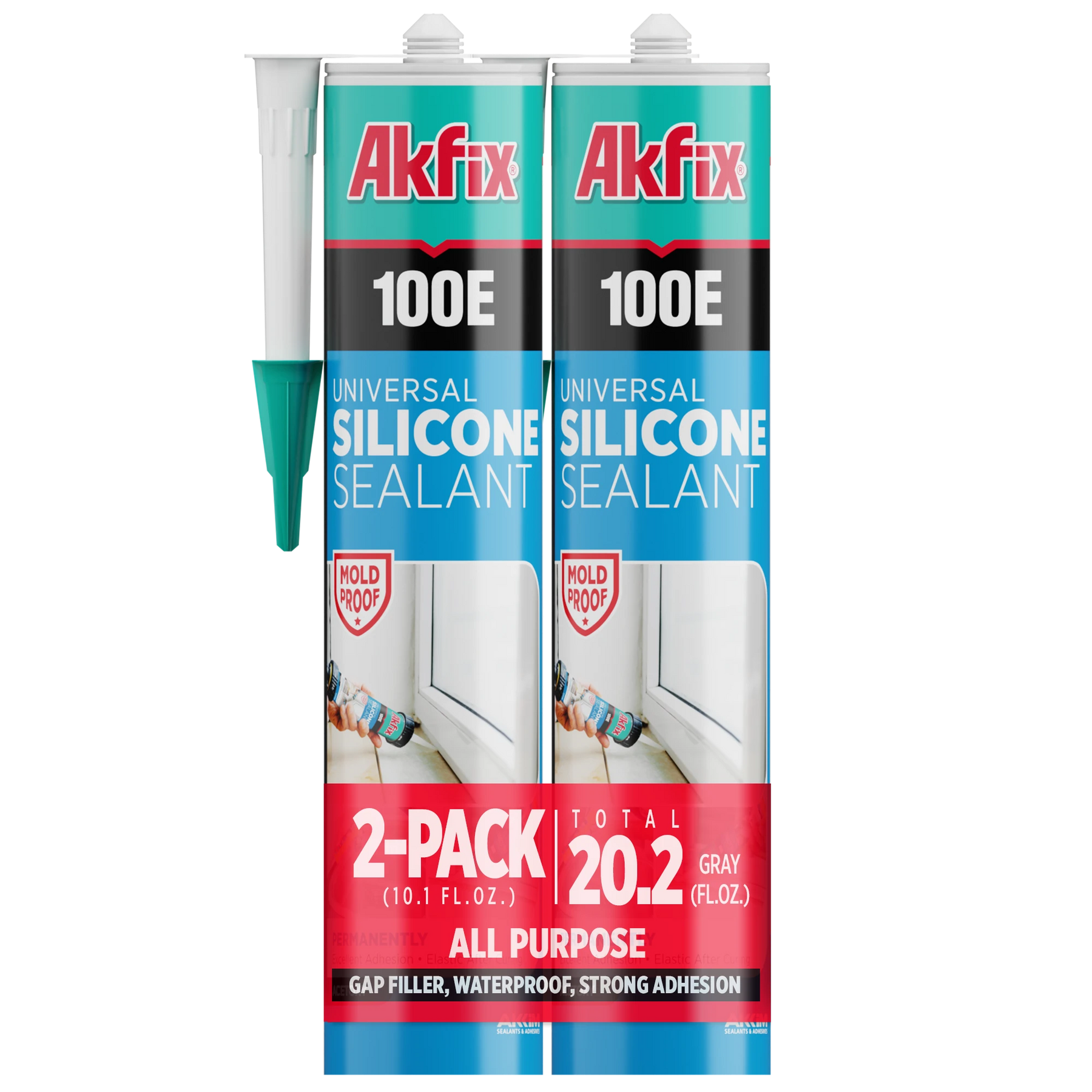 Akfix 100E Universal Silicone 10.1 fl oz