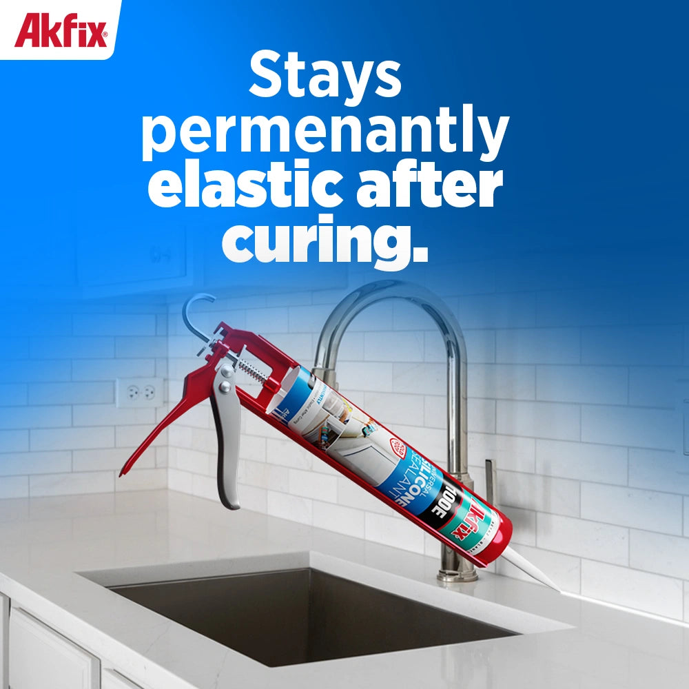 Akfix 100E Silicona Universal 9.5 Oz/280Ml