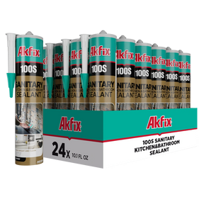Akfix 100S Cocina y Baño Silicona 9.5 Oz/280Ml