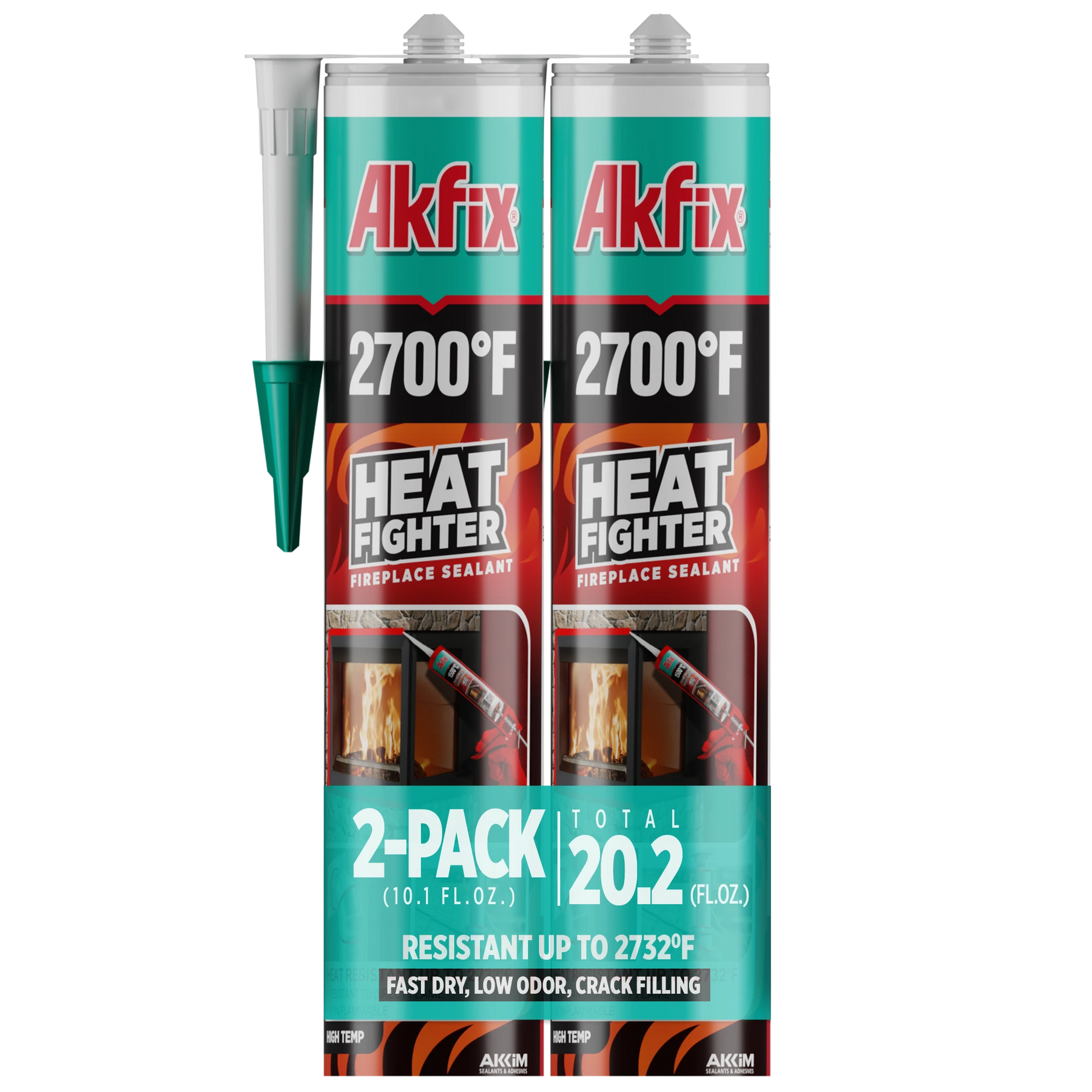 Akfix 2700 Heat Fighter Fireplace Sealant