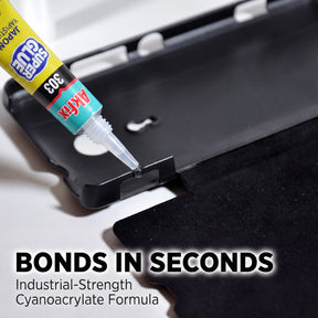 Akfix 303 Super Glue, High-Strength Instant Adhesive, 3g