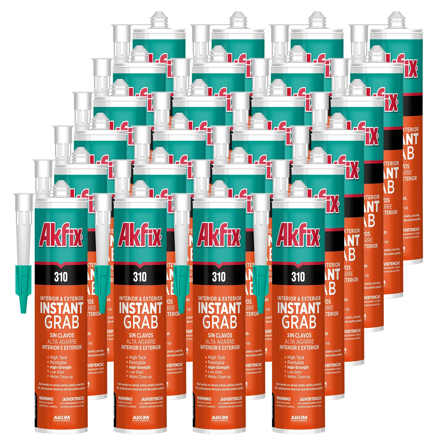 Akfix 310 Instant Grab Adhesive 10.5 Oz/310Ml