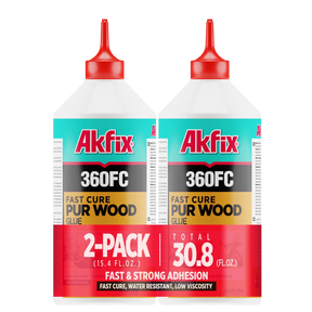 Akfix 360FC Fast Cure Pur Wood Glue 15.4 fl oz