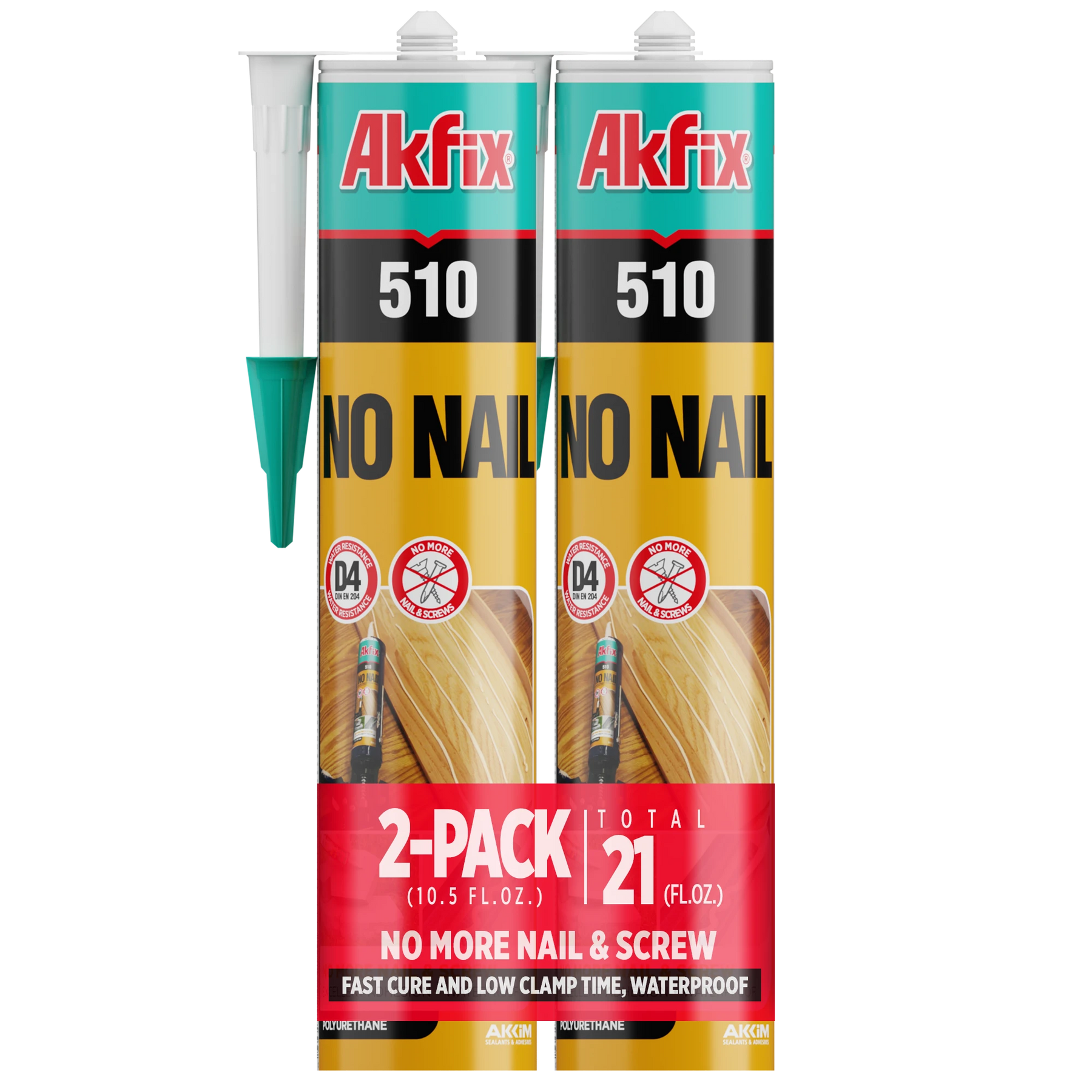 Akfix 510 No Nail Construction Adhesive 10.5 fl oz
