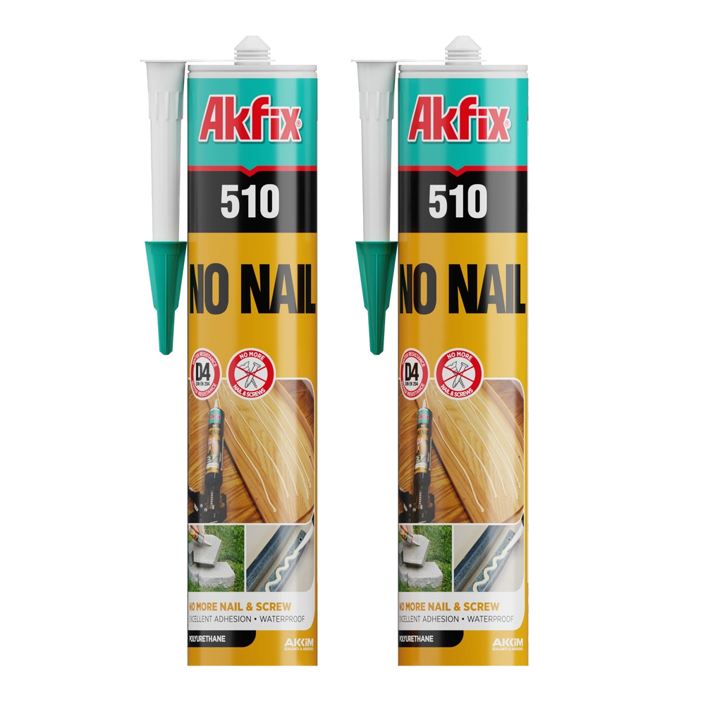 Akfix 510 Adhesivo para la construcción sin clavos 10.5 oz/310 ml