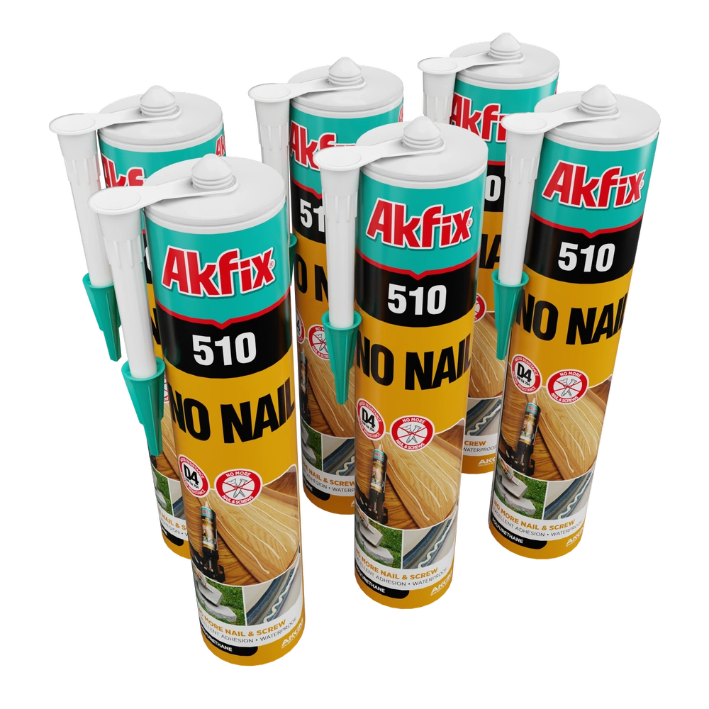 Akfix 510 Adhesivo para la construcción sin clavos 10.5 oz/310 ml