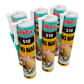 Akfix 510 Adhesivo para la construcción sin clavos 10.5 oz/310 ml