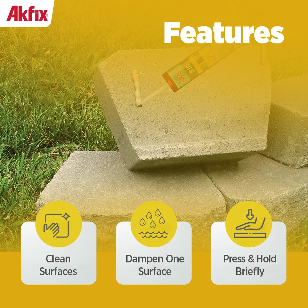 Akfix 510 No Nail Construction Adhesive 10.5 fl oz