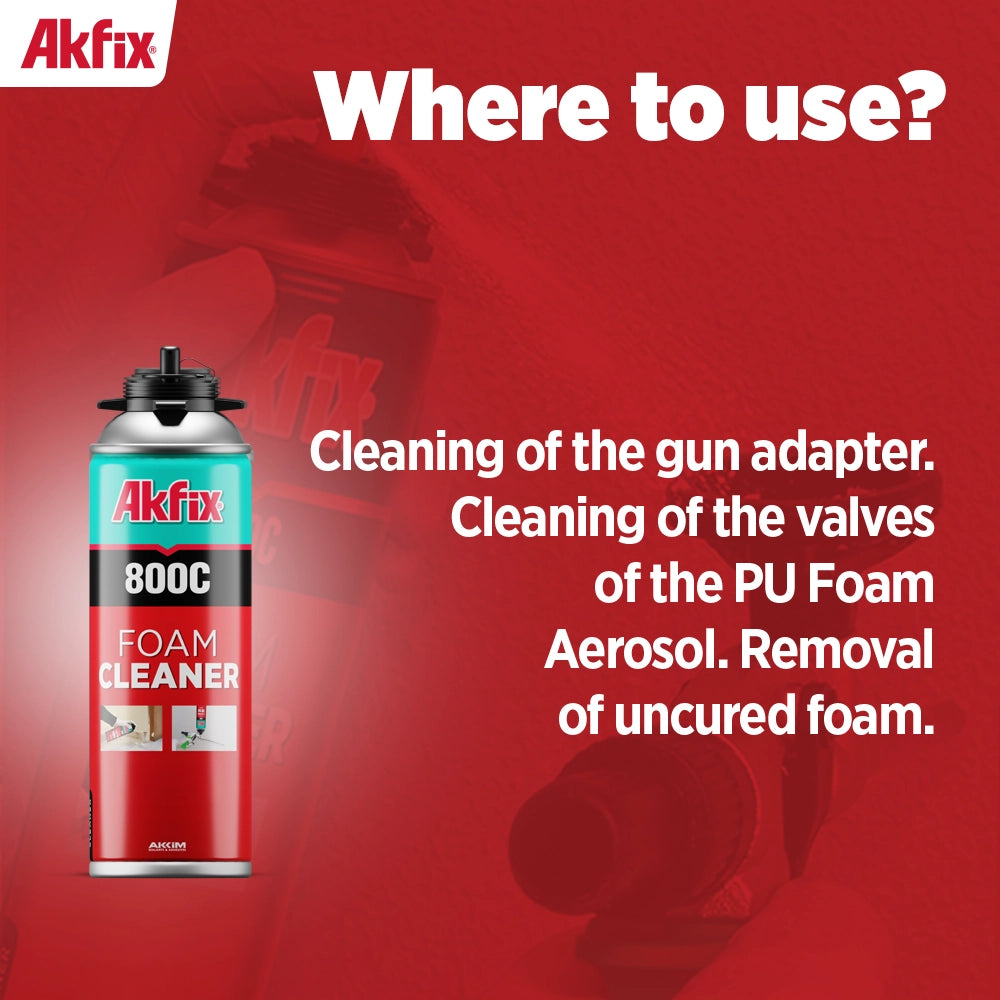Akfix 800C Foam Cleaner 12.3 fl oz