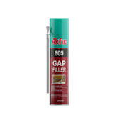 Akfix 805 Gap Filler Foam - Polyurethane Straw Foam, 12oz /25 oz