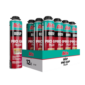 Akfix 805P Pro Gap Filler Foam, Polyurethane Foam, 29 oz